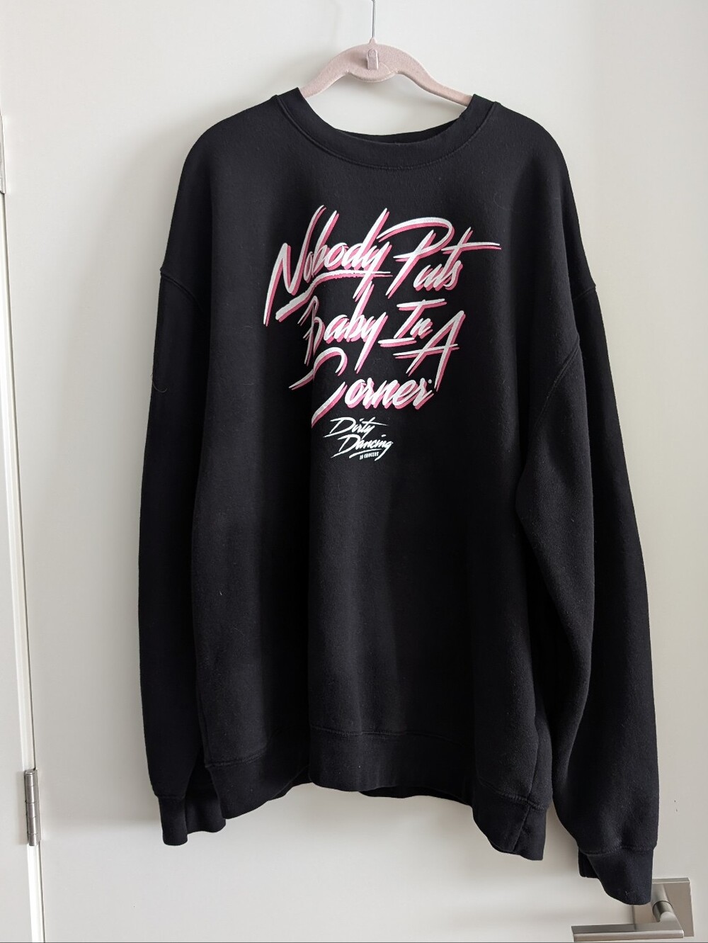 Torrid X Dirty Dancing Black Graphic Crewneck Sweater